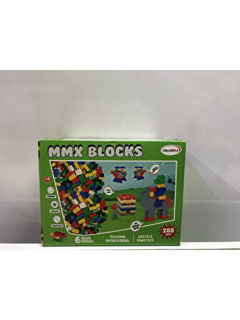 288 Parça Blok Setler Mega Block Set Lego Uyumlu Karton Kutulu