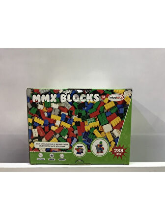 288 Parça Blok Setler Mega Block Set Lego Uyumlu Karton Kutulu