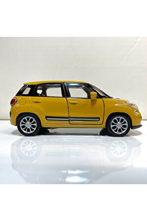 2013 Fiat 500L 1/36 Ölçek Welly Diecast Metal Model Araba Oyuncak Araba