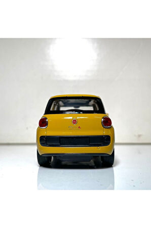 2013 Fiat 500L 1/36 Ölçek Welly Diecast Metal Model Araba Oyuncak Araba