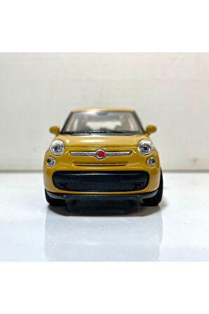 2013 Fiat 500L 1/36 Ölçek Welly Diecast Metal Model Araba Oyuncak Araba