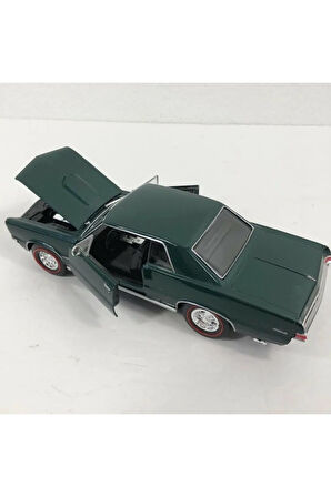 1965 Pontiac Gto 1:24 ÖLÇEK YEŞİL RENK MODEL ARABA KOLEKSİYON