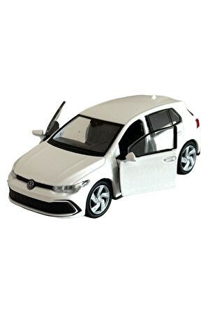 VOLKSWAGEN GOLF 8 GTI MODEL ARABA 1:32 ÖLÇEK 11CM METAL DİECAST