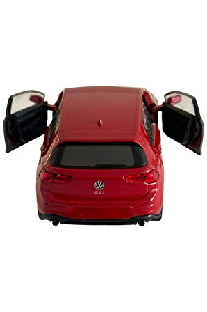 VOLKSWAGEN GOLF 8 GTI MODEL ARABA 1:32 ÖLÇEK 11CM METAL DİECAST