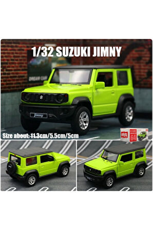 SUZUKİ JİMNY MODEL ARABA 1:32 ÖLÇEK 11CM METAL DİECAST