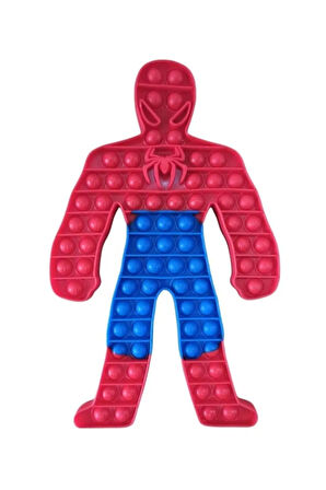 30 cm Spiderman Şeklinde Pop It Örümcek Adam Pop it