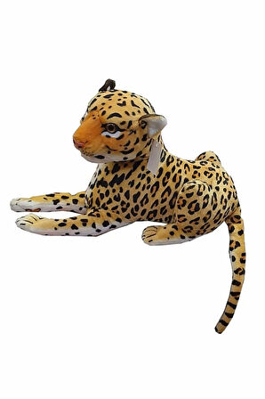 PELUŞ SESLİ KÜKREYEN LEOPAR 30 CM - Uyku Ve Oyun Arkadaşı Peluş Oyuncak