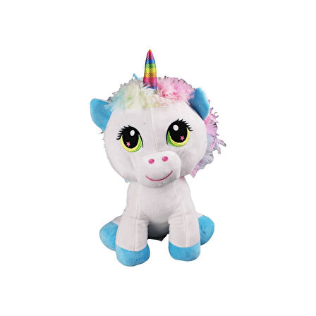 Sevimli Unicorn Peluş 35CM - Uyku Ve Oyun Arkadaşı Peluş Oyuncak