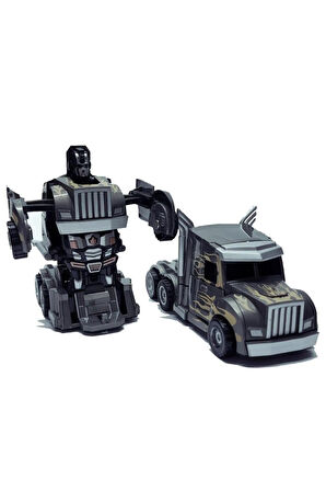 Transformer Tarzı Tıra Dönüşen 14 Cm Optimus Prime Robot Olan TIR