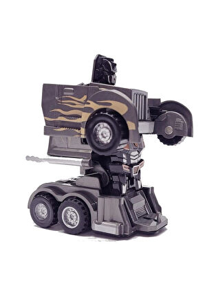Transformer Tarzı Tıra Dönüşen 14 Cm Optimus Prime Robot Olan TIR