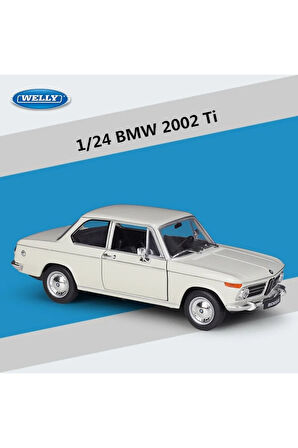 2002 MODEL BMW Ti BEYAZ 1/24 MODEL ARABA KOLEKSİYON