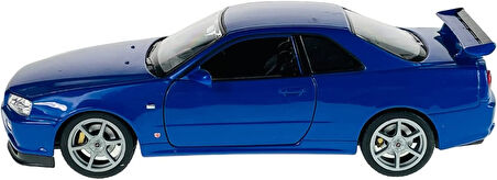 Nissan Skyline GTR (R34) 1/24 Ölçek Diecast Model Araba