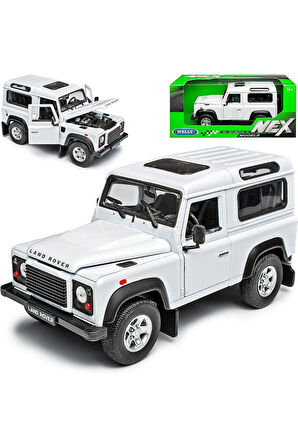 Land Rover Defender 1984 Model Araba 1:24 Ölçek Koleksiyon