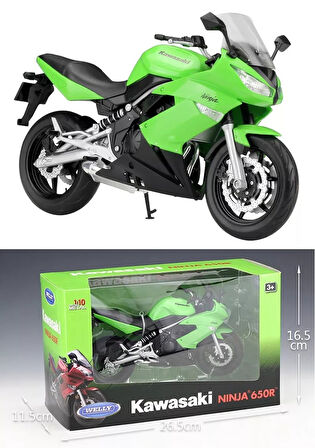 1:10 Kawasaki Ninja 650 RR Model Motorsiklet