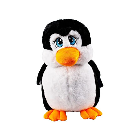 Oyuncak Peluş Penguen Parlak Gözlü 40 Cm - Uyku Ve Oyun Arkadaşı Peluş Oyuncak