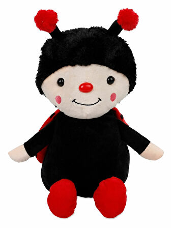 SEVİMLİ ARI UĞUR BÖCEĞİ PELUŞ 35 CM UYKU VE OYUN ARKADAŞIM