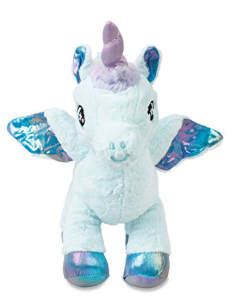 Oyuncak Peluş Kanatlı Unicorn 30 Cm  - Uyku Ve Oyun Arkadaşı Peluş Oyuncak