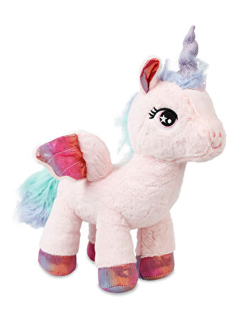 Oyuncak Peluş Kanatlı Unicorn 30 Cm  - Uyku Ve Oyun Arkadaşı Peluş Oyuncak