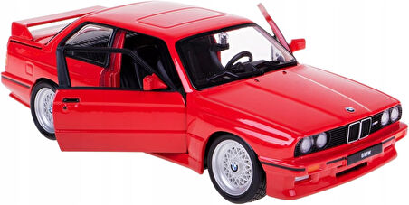 1988 Bmw 3 Serıes M3 (E30) 1:24 Ölçek Burago Marka