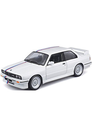 1988 Bmw 3 Serıes M3 (E30) 1:24 Ölçek Burago Marka