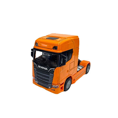 Metal Scania Tır Kafası Işıklı Müzikli Oyuncak – 12 cm
