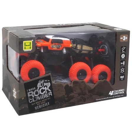 6 Tekerli Off Road Uzaktan Kumandalı Jeep Full Fonksiyonlu Güçlü Süspansiyonlu RC Araç