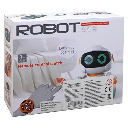 Oyuncak Uzaktan Kumandalı Full Fonksiyonlu Işıklı Sesli Yürüyen Robot