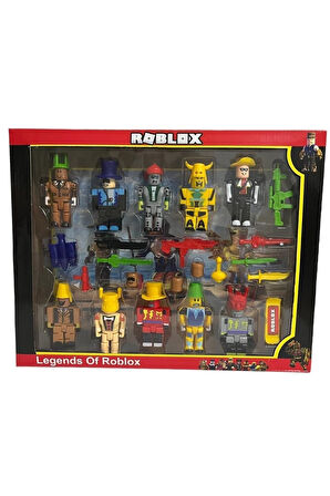 Roblox Oyuncak Figürleri Büyük Set Figür Set 10'lu Mega Set