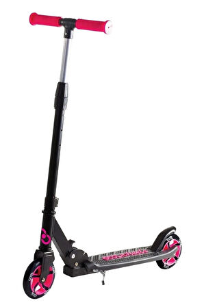 Cool Whels 2 Tekerli Frenli Katlanır Pembe Scooter +8 Yaş