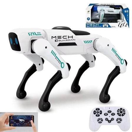 Mechi Yapay Zeka Robot Köpek 30 Fonksiyonlu 2.4GHz Kumandalı Akıllı Sesli Hareketli Robot Köpek