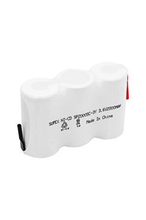 Supex 3lü Yanyana Süpürge Pili 3.6v 2000ma (4434)