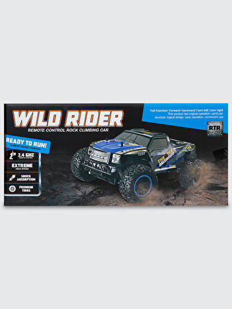 Şarjlı 1:10 RC Dev Off-Road Araba 15KM/H Hızlı Arazi Aracı  40 CM