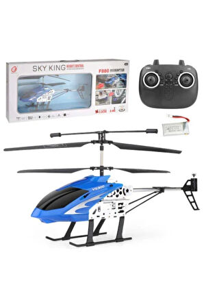 Uzaktan Kumandalı Şarjlı ve Işıklı Elektrikli RC Çocuk Helikopteri 50 CM