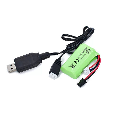 Kumandalı 40 CM Dev Off-Road Araba 15KM/H Hızlı, Şarjlı, 2.4GHz RC Arazi Aracı 9010-6F