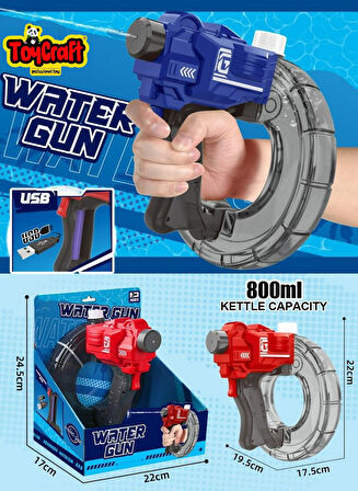 Bilekten Geçmeli 800 ml Su Tabancası  Water Gun