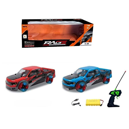 TOYCRAFT TurboRacer 1:10 Ölçekli Uzaktan Kumandalı Yarış Arabası Serisi