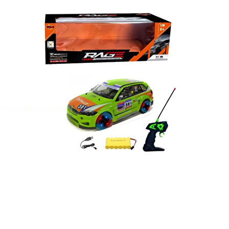 TOYCRAFT VelocityX  1:10 Ölçekli Şarjlı Uzaktan Kumandalı Yarış Arabası 10–15 km/h