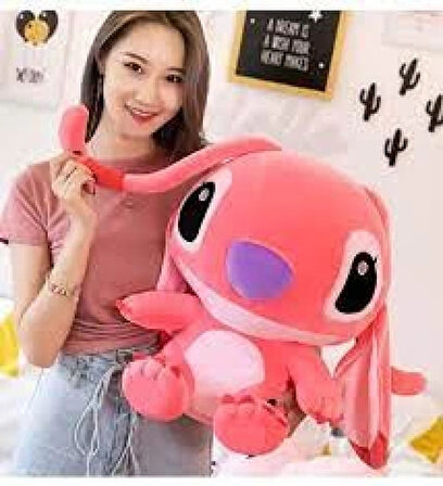 Stitch Peluş Oyuncak 55 cm – Büyük Boy Sevimli Peluş Karakter