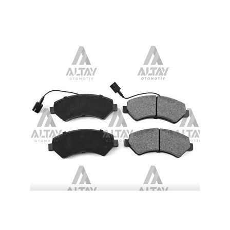 FREN BALATA DUCATO 06-20 / 20= / BOXER III 06-14 / JUMPER III 06-14 / JEST 12= (ÇİFT FİŞLİ) ÖN