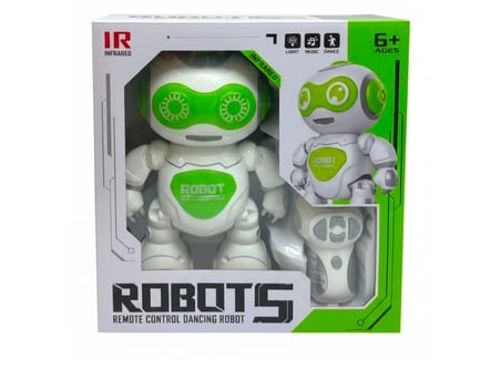 Uzaktan Kumandalı Robot Oyuncak Işıklı Sesli Dans Eden Akıllı Robot 6+ Yaş Çocuk Oyuncağı