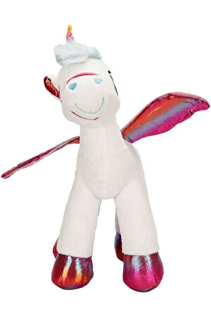 MagicWings Kanatlı Peluş Unicorn 42 cm