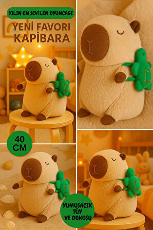 Cappy Capybara Peluş 40 CM CappySnug CapyBerry CappyLush
