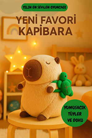 Cappy Capybara Peluş 40 CM CappySnug CapyBerry CappyLush