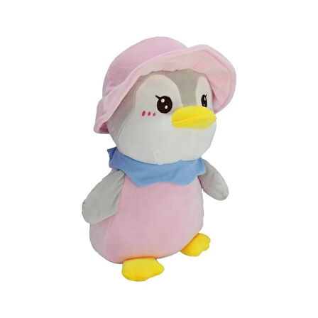 Premium Ultra Yumuşak Peluş Penguen 40 cm  Sevimli Büyük Boy Oyuncak