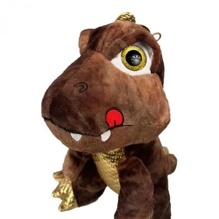 40 CM Parlak Dinozor Peluş Oyuncak Sevimli Yumuşak ve Eğlenceli Dinozor