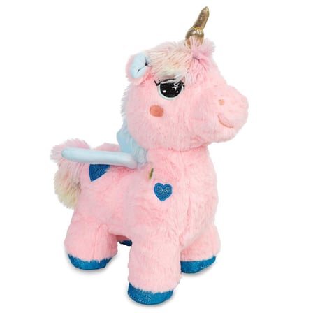 35 CM Dört Ayaklı Peluş Boynuzlu At Unicorn Yumuşak Kanatlı 1 ADET