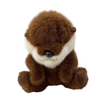 Oyuncak Peluş 35 CM Su Samuru Ultra Yumuşak Sevimli Su Samuru Peluş Oyuncak