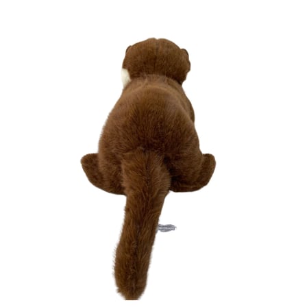 Oyuncak Peluş 50 CM Yatan Su Samuru Ultra Yumuşak Sevimli Su Samuru Peluş Oyuncak