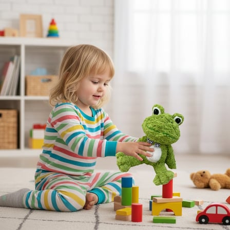 Oyuncak Peluş 30 CM Sevimli Kurbağa Ultra Yumuşak Sarılmalık Peluş Kurbağa