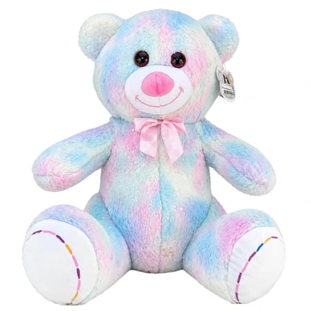 Gökkuşağı Peluş Ayıcık 60 CM Büyük Boy Renkli Yumuşak Teddy Bear Sevimli Sarılmalık Oyuncak